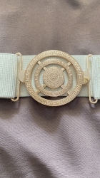 pasek GRECKI złoty / ecri 60-135