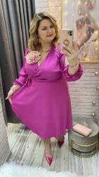 sukienka ELIZA fuksja 38-54