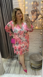 sukienka MARYSIA 36-48/50 czerwona