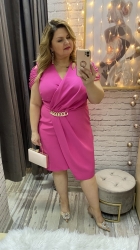 sukienka LEA 36-50 fuksja