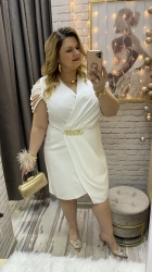 sukienka LEA 36-50 ecri