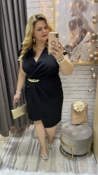 sukienka LEA 36-50 czarna