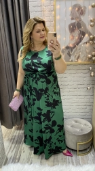 sukienka MADERA 40-48/52 zieleń 