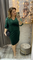 sukienka SABINA zieleń 36-46/48