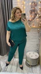 Kombinezon NELI szmaragdowy 36-48/50