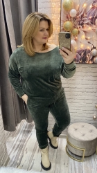 dres BETTI 36-52 zielony