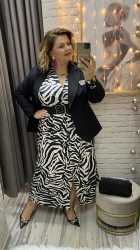 sukienka DORIS zebra 36-48