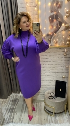 Sukienka ARIZONA 36-52  FIOLETOWA 